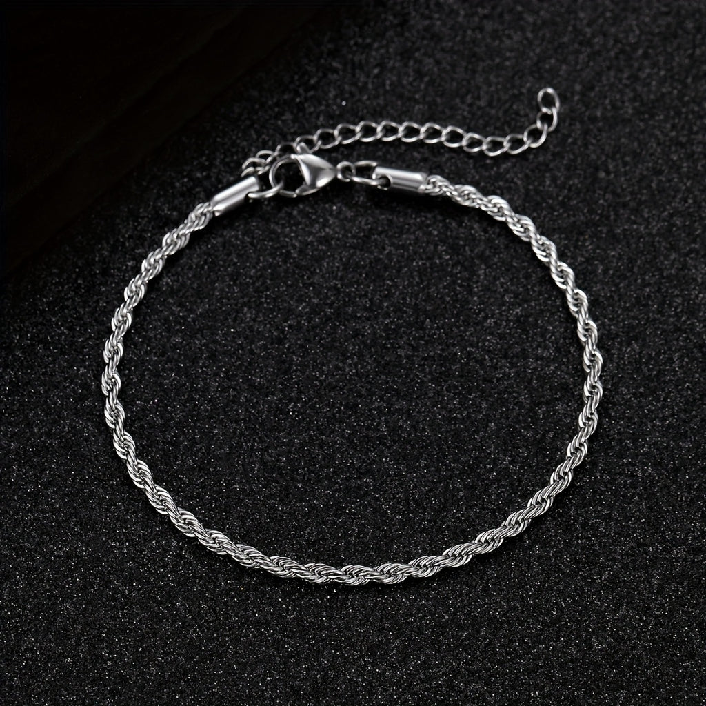 ROPE BRACLET | SILVER