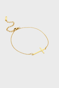 Cross Bracelet | GOLD A minha loja
