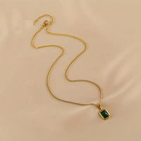 EMERALD GEMSTONE CHAIN A minha loja