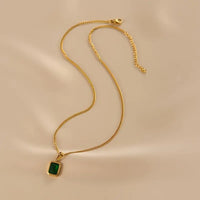 EMERALD GEMSTONE CHAIN A minha loja
