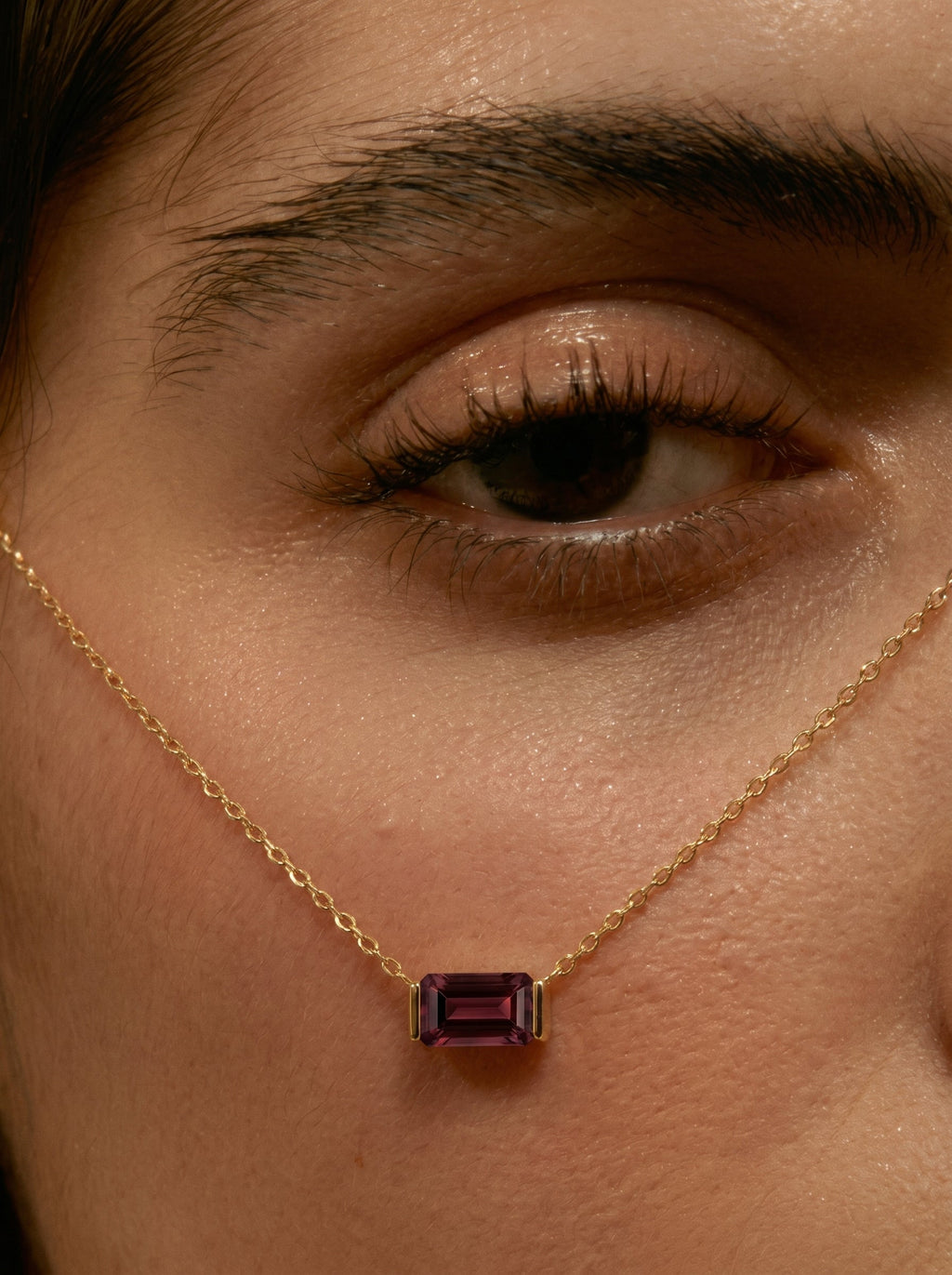 BURGUNDY SIGNATURE CHAIN | Gold A minha loja