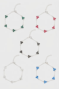 CLOVER BRACELET SET | Stainless Steel