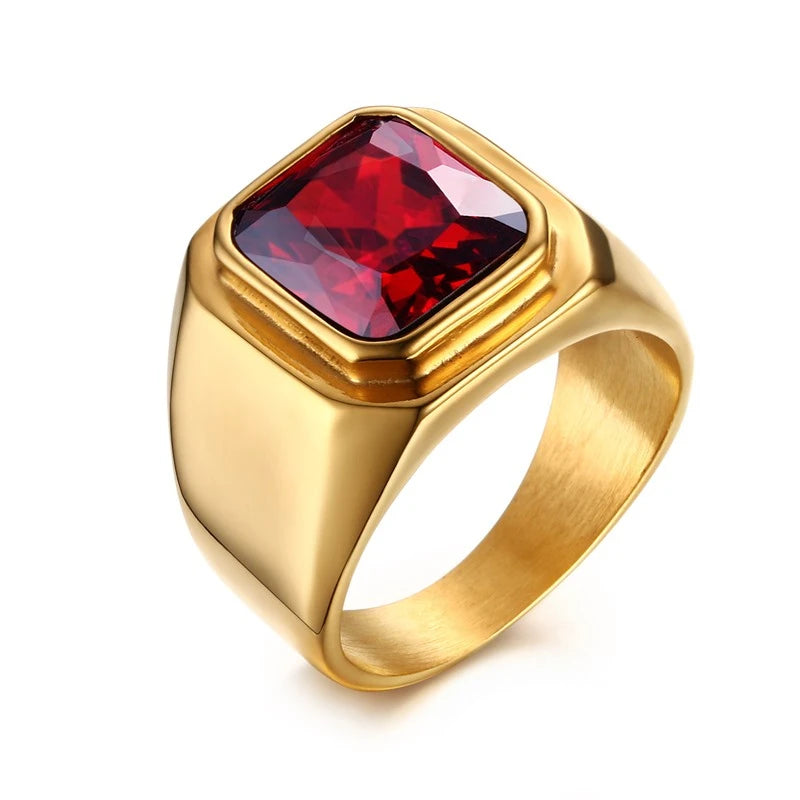 ROYAL RUBY RING | GOLD