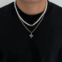 PEARL & GOLD CHAIN COMBO Allure