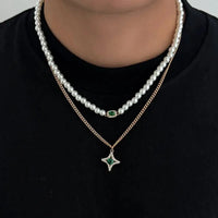 PEARL & GOLD CHAIN COMBO Allure