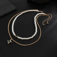 PEARL & GOLD CHAIN COMBO Allure