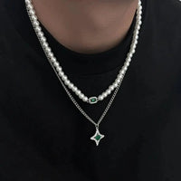 PEARL & GOLD CHAIN COMBO Allure