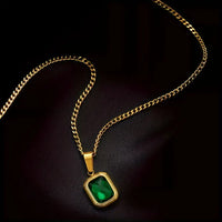 EMERALD GEMSTONE CHAIN A minha loja