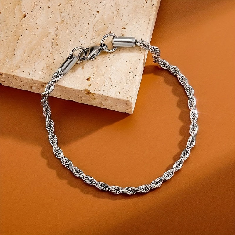 ROPE BRACLET | SILVER