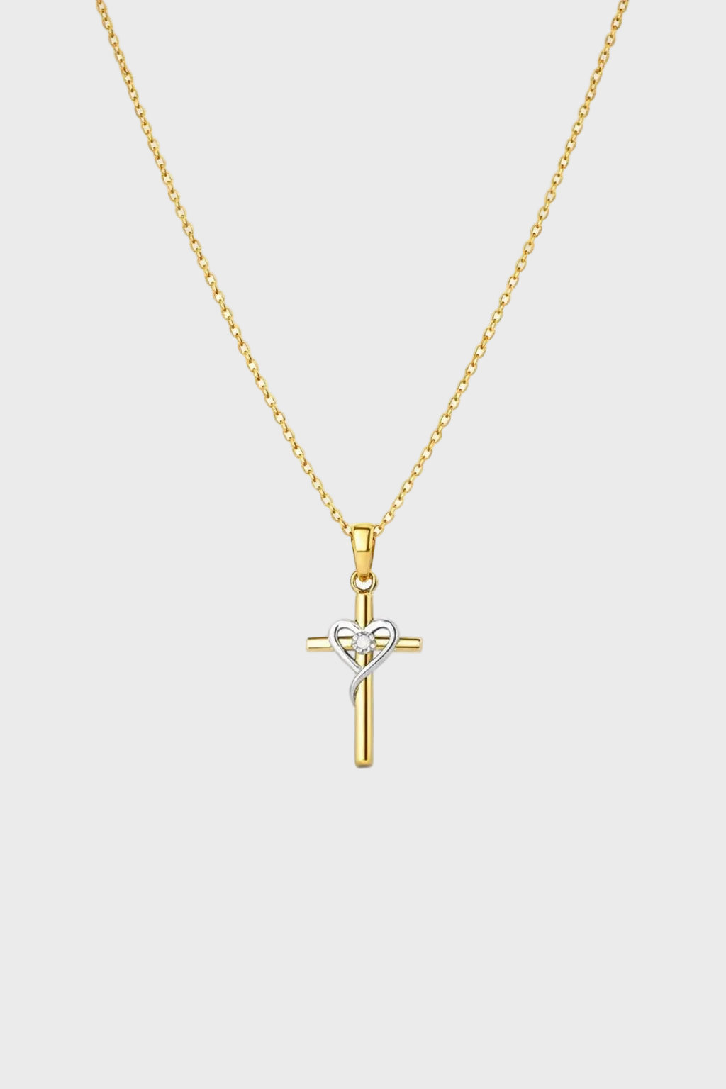 CROSS HEART CHAIN