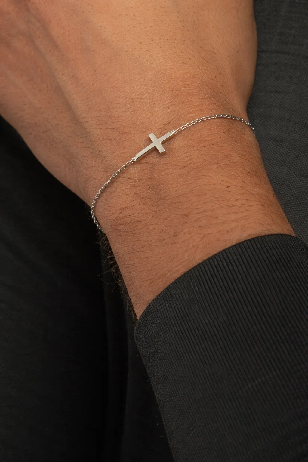 Cross Bracelet | SILVER