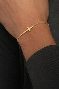 Cross Bracelet | GOLD A minha loja