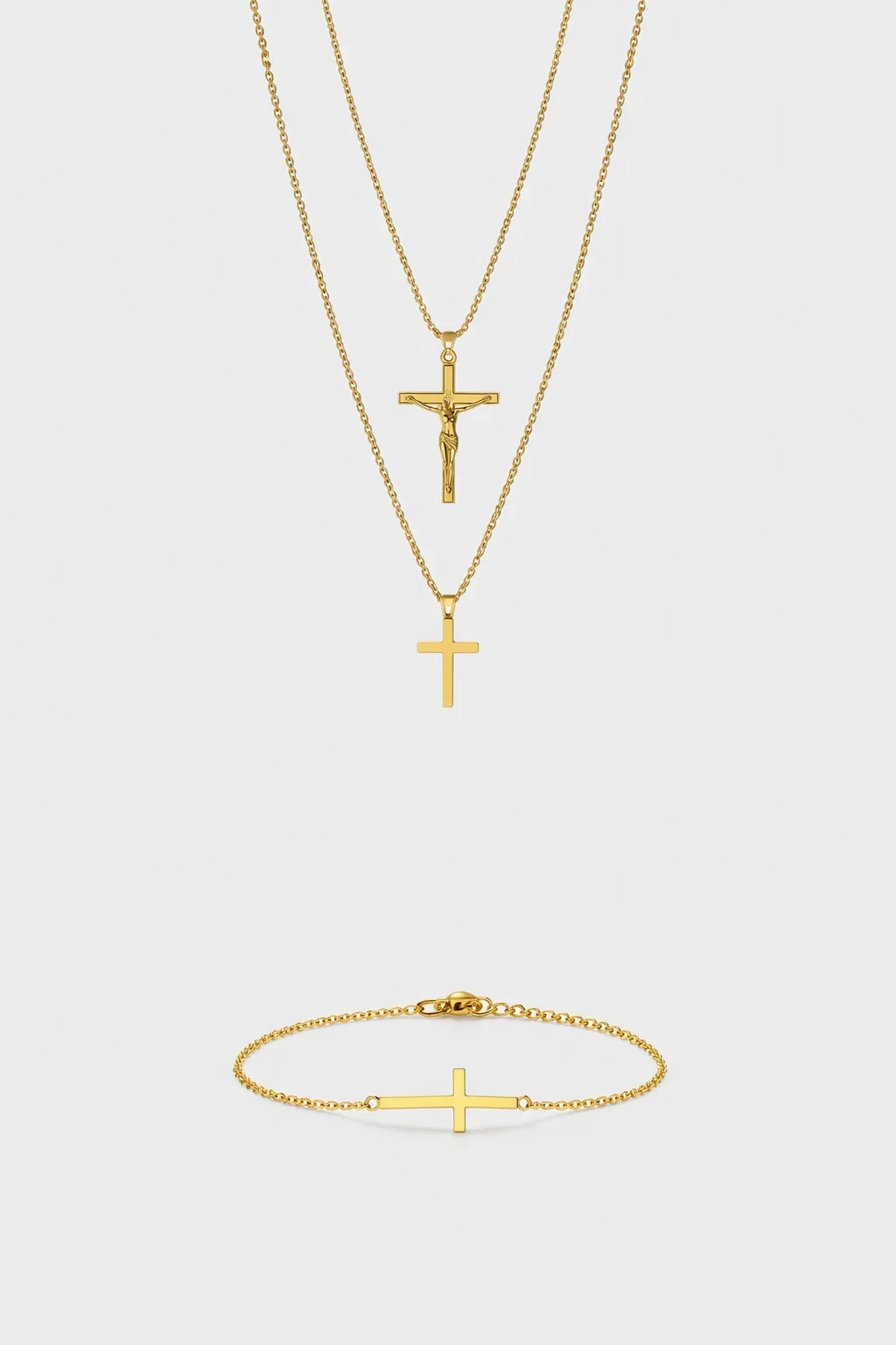GOLD CROSS SET