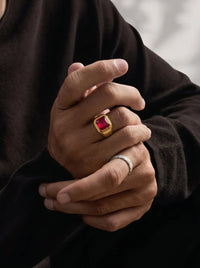 ROYAL RUBY RING | GOLD A minha loja